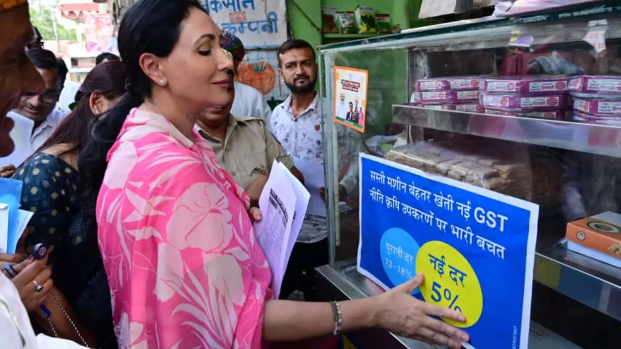 जीएसटी कटौती मोदी सरकार की ऐतिहासिक सौगात, अब अपनाओ स्वदेशी- दीया कुमारी