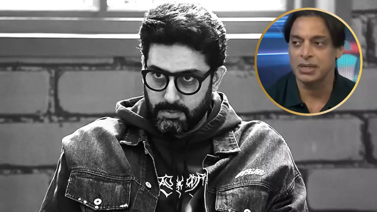वो ऐसा कर नहीं पाएंगे...भारत-पाक फाइनल से पहले Shoaib Akhtar की फिसली जुबान, Abhishek Bachchan ने लिए मजे