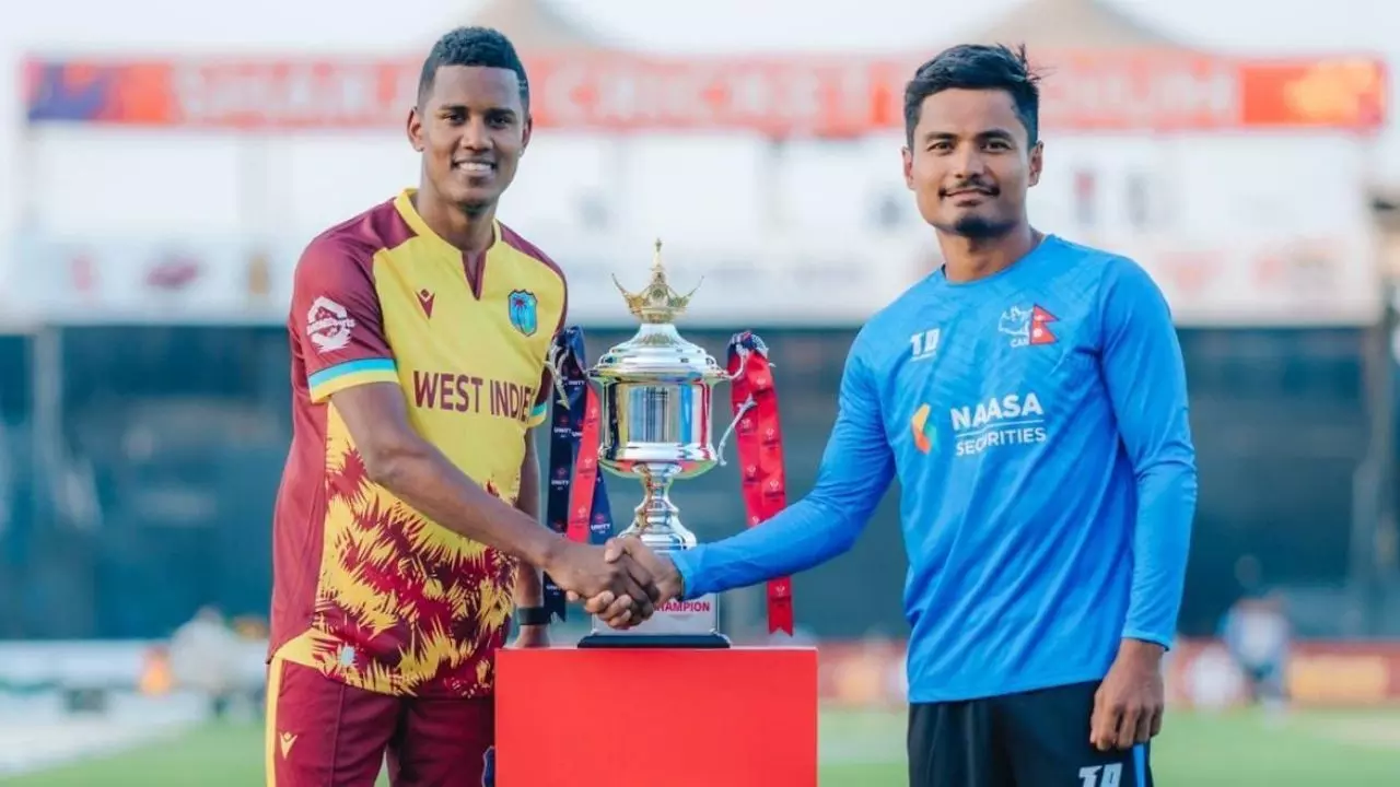 नेपाल का टी20 धमाका! वेस्टइंडीज को 19 रन से हराकर रचा इतिहास, रोहित पौडेल और कुशल मल्ला बने हीरो