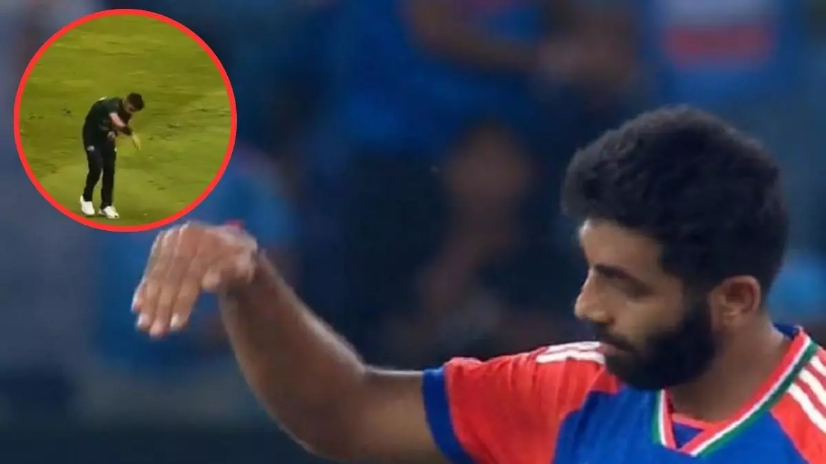 अब जा के आया मेरे बेचैन दिल को करार... Bumrah ने Rauf को किया बोल्ड, फिर Plane Crash का किया इशारा-VIDEO वायरल