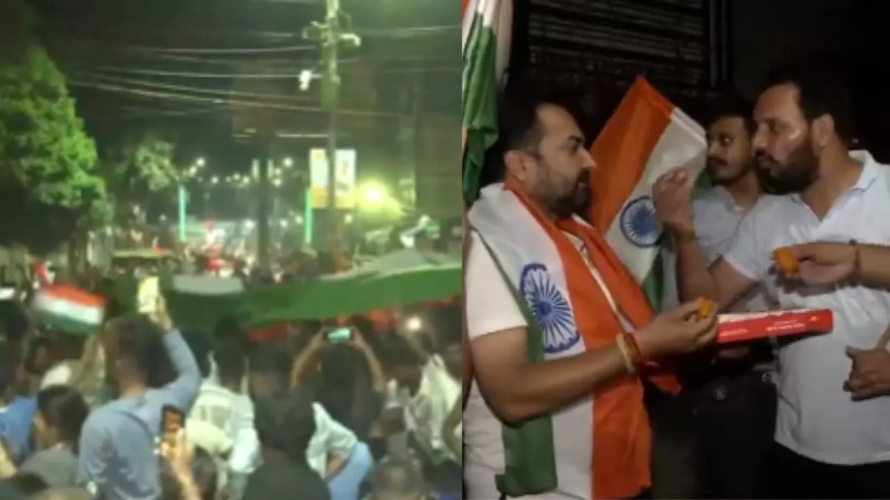 खेल के मैदान में ऑपरेशन सिंदूर, दीवाली से पहले भारत में पटाखों की धूम- जश्न के पांच Video