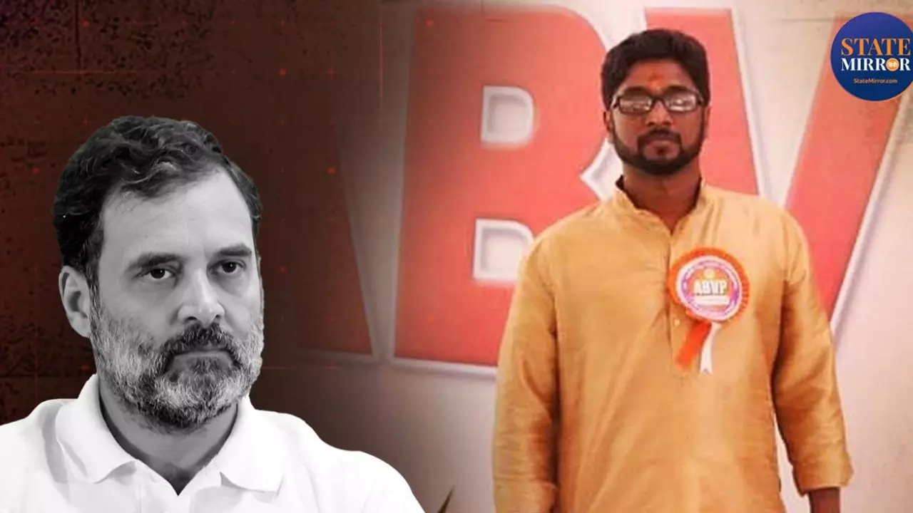 राहुल गांधी की छाती में गोली मारी जाएगी, ON कैमरा कांग्रेस नेता को धमकी देने वाला भाजपा प्रवक्ता कौन? अमित शाह तक पहुंचा मामला