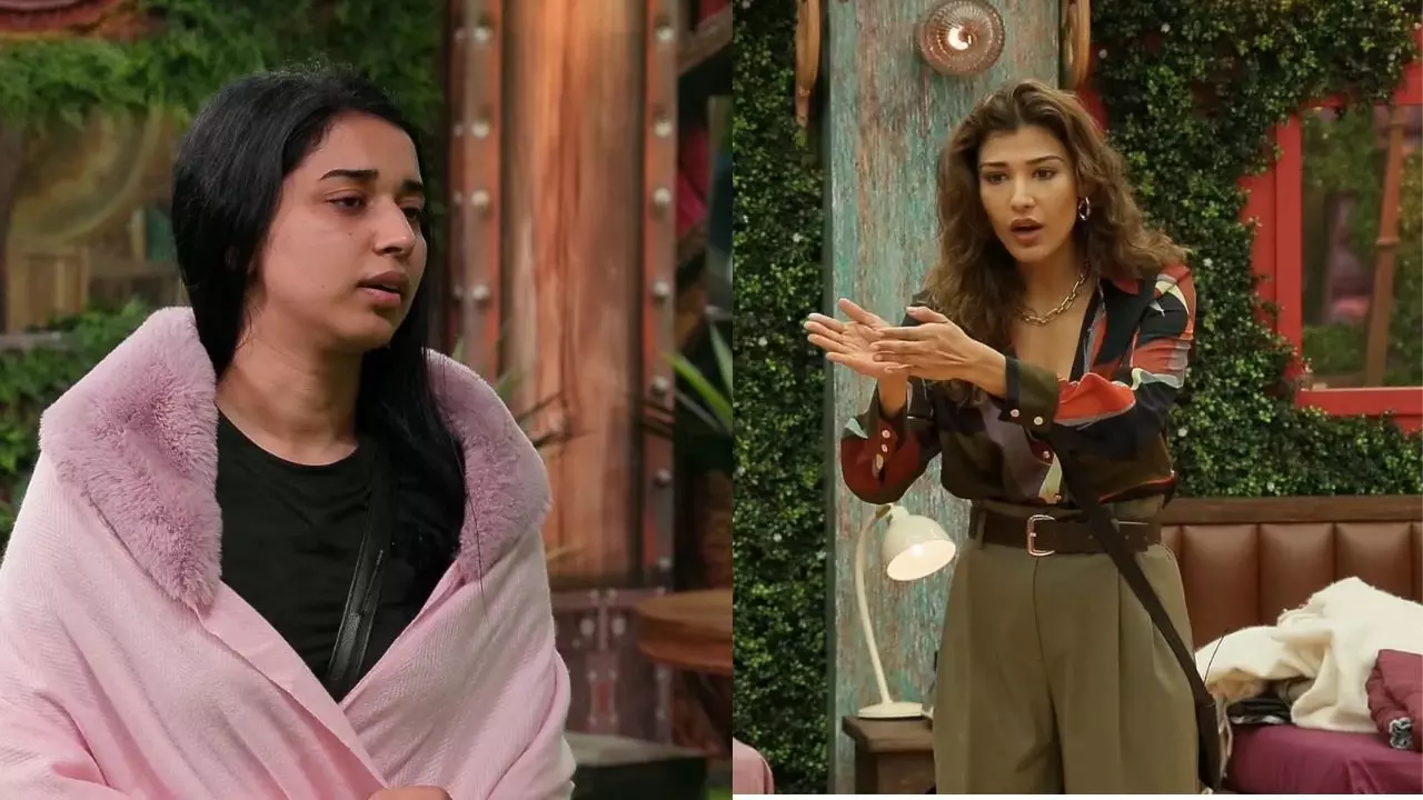 Bigg Boss 19 : उस स्ट्रगलिंग में हम पैदा हुए है.... घर में शुरू हुई तान्या और नेहल की लड़ाई, अमाल का गुस्सा भी हुआ इग्नाइट!