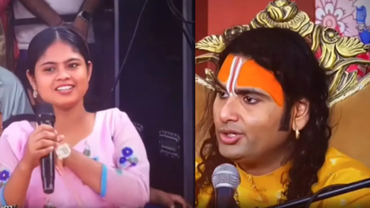 ससुराल में पांव टिकेंगे... महिला के मायके वालों की देखभाल के सवाल पर बिगड़े अनिरुद्धाचार्य के बोल, यूजर ने फिर लगाई क्लास