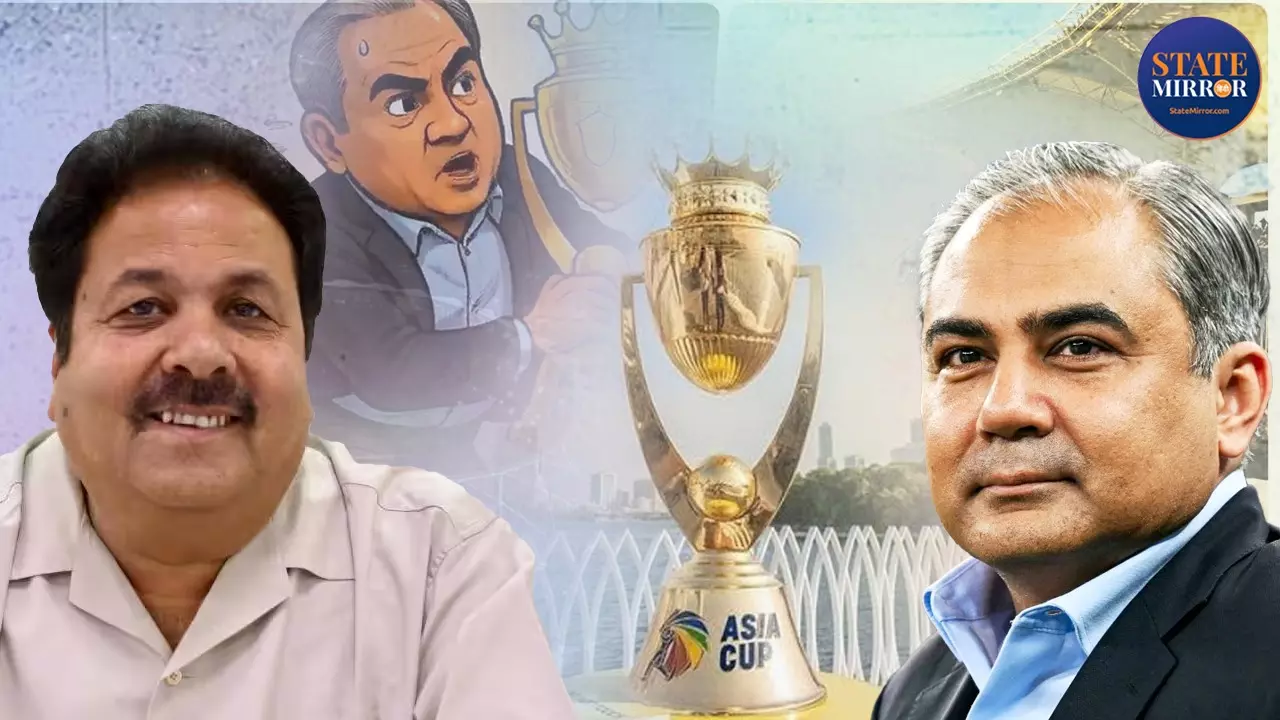 चोरी और सीनाजोरी! न भारत को जीत की बधाई दी न Trophy दी, राजीव शुक्ला के सवाल पर नक़वी ने क्या दिया जवाब