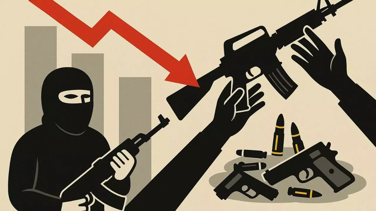 जिहादी और आतंकवादी हमलों में कमी, हथियारों की लूट ने बढ़ाई चिंता; NCRB की रिपोर्ट में क्या-क्या पता चला?