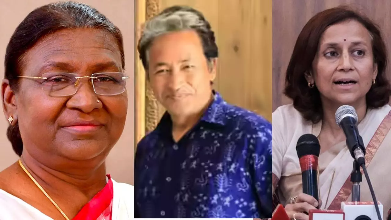 क्या ग्लेशियर की बात करना गुनाह है? सोनम वांगचुक की गिरफ्तारी पर पत्नी ने राष्ट्रपति को लिखा पत्र क्या ग्लेशियर की बात करना गुनाह है? सोनम वांगचुक की गिरफ्तारी पर पत्नी ने राष्ट्रपति को लिखा पत्र
