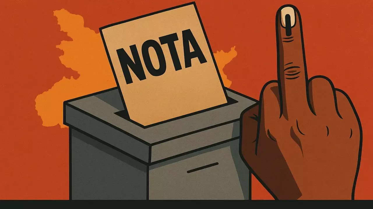 NOTA का सोंटा: छोटी पार्टियां नहीं, ये है बिहार में सबसे बड़ा वोट कटवा, पिछले चुनाव में 28 सीटों पर कर दिया था खेला