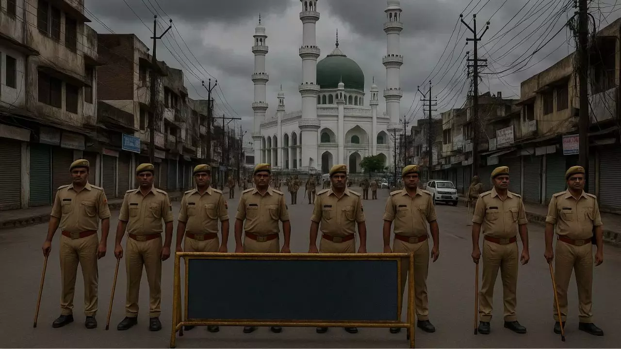 बरेली में आई लव मुहम्मद विवाद के बीच 48 घंटे के लिए इंटरनेट सेवाएं बंद, जुमे की नमाज से पहले बढ़ाई गई सुरक्षा बरेली में आई लव मुहम्मद विवाद के बीच 48 घंटे के लिए इंटरनेट सेवाएं बंद, जुमे की नमाज से पहले बढ़ाई गई सुरक्षा
