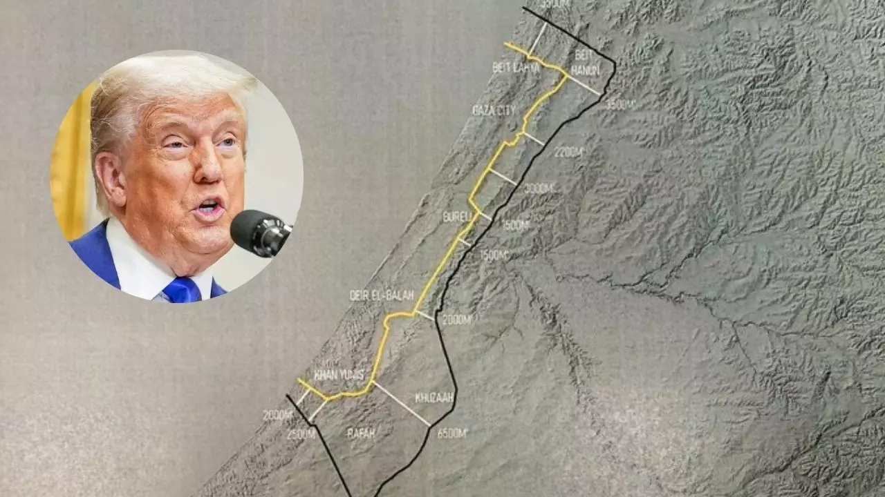 ट्रंप ने जारी किया गाजा का नया नक्शा, बोले- इजरायल तैयार, अब हमास के फैसले पर टिकी मिडिल ईस्ट की किस्मत
