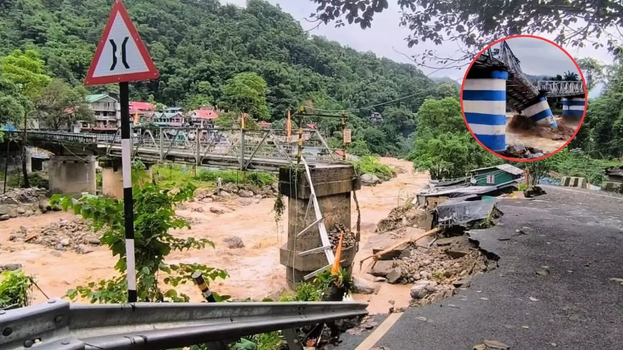 दार्जिलिंग में रातभर की बारिश ने ली 17 लोगों की जान, कई लोग मलबे में दबे, सिक्किम से टूटा संपर्क; देखें तबाही के Videos