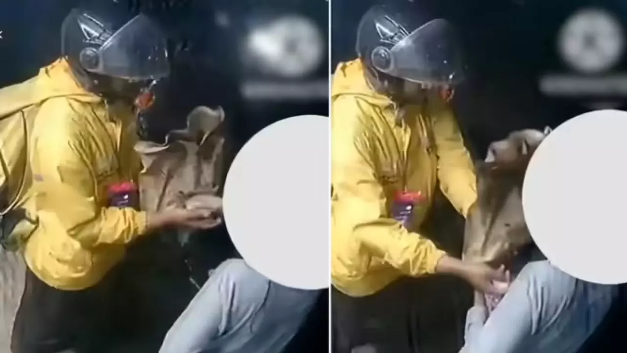 क्या डिलीवरी Boy ने महिला के ब्रेस्ट को छुआ? Video देख सोशल में यूजर्स के बीच बहस जारी, छेड़छाड़ के आरोप पर कंपनी ने दिया ये जवाब