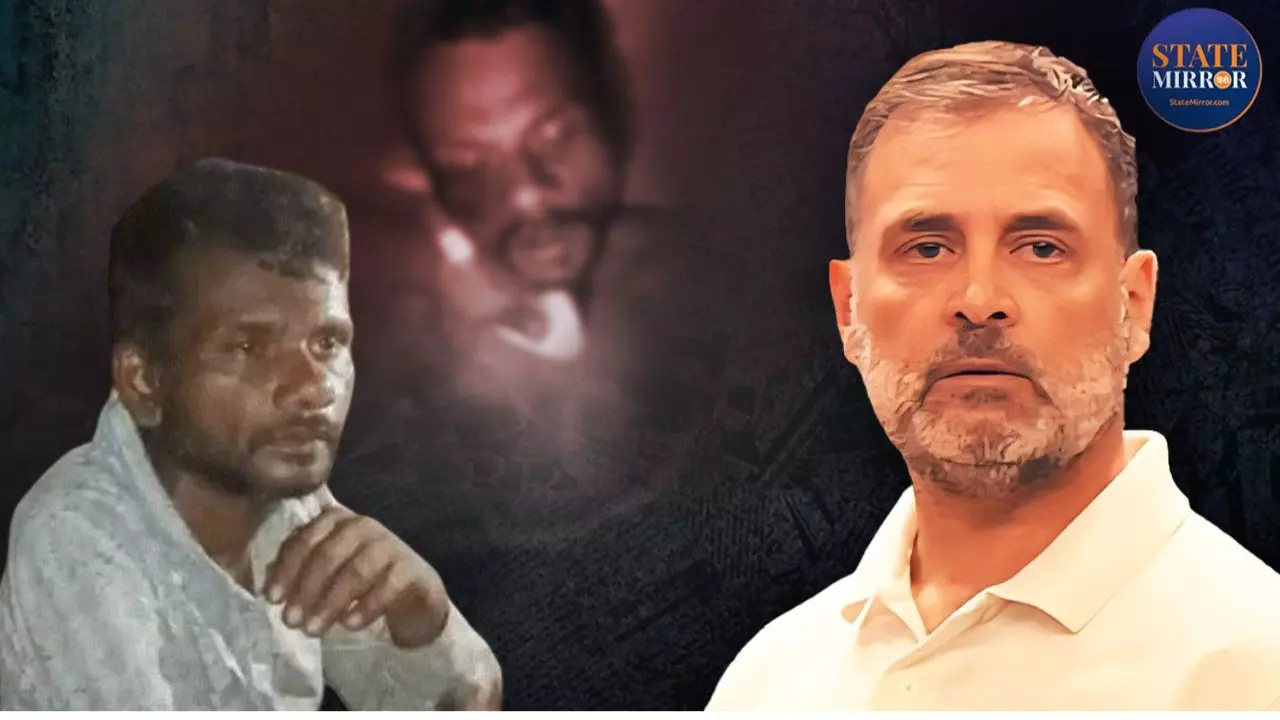 जान बचाने के लिए युवक ने लिया राहुल गांधी का नाम तो भीड़ ने कहा- यहां सब बाबा वाले- चोरी के शक में पीट-पीट कर हत्या जान बचाने के लिए युवक ने लिया राहुल गांधी का नाम तो भीड़ ने कहा- यहां सब बाबा वाले- चोरी के शक में पीट-पीट कर हत्या