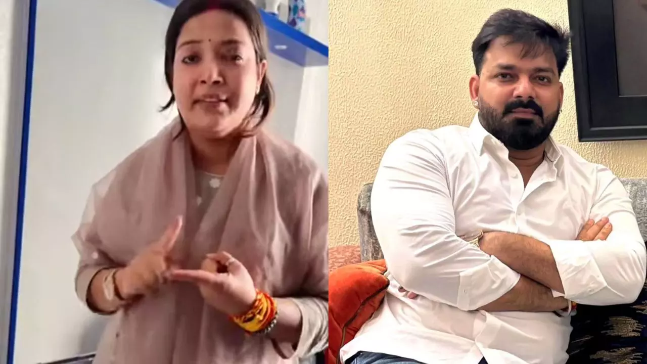 चुनाव था तो Use किए, दूसरी लड़की के साथ होटल गए, अब तो पवन सिंह के घर से मेरी लाश ही...भोजपुरी स्टार के घर के बाहर बवाल! Video चुनाव था तो Use किए, दूसरी लड़की के साथ होटल गए, अब तो पवन सिंह के घर से मेरी लाश ही...भोजपुरी स्टार के घर के बाहर बवाल! Video
