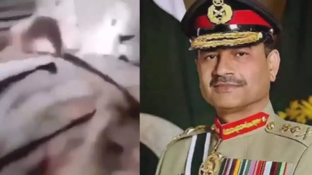 सीनियर्स को जिस्म बेचकर...आसिम मुनीर समलैंगिक है! सोशल में मचा हल्ला, Video देख यूजर्स बोले- Meetha Mulk... सीनियर्स को जिस्म बेचकर...आसिम मुनीर समलैंगिक है! सोशल में मचा हल्ला, Video देख यूजर्स बोले- Meetha Mulk...