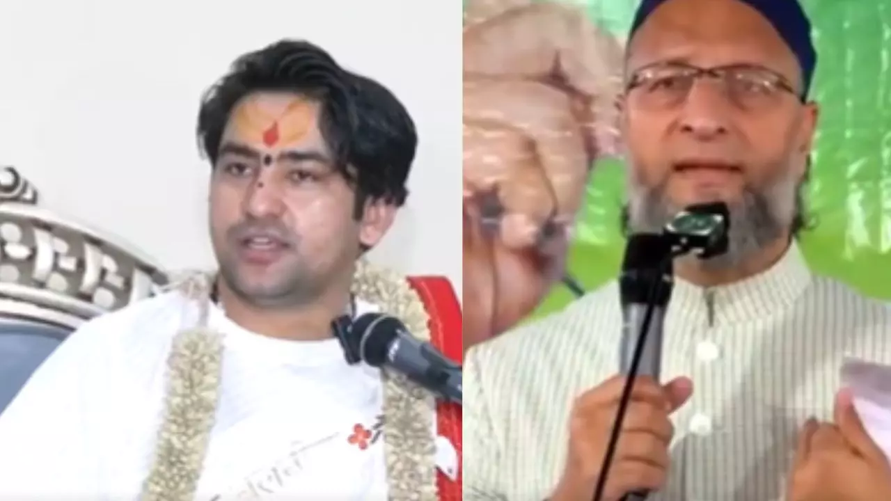 कोई बुराई नहीं लेकिन...सिर तन से जुदा के नारे पर हिंदू नहीं छोड़ेगा;  I Love Muhammad पर औवेसी VS धीरेंद्र शास्त्री- Video