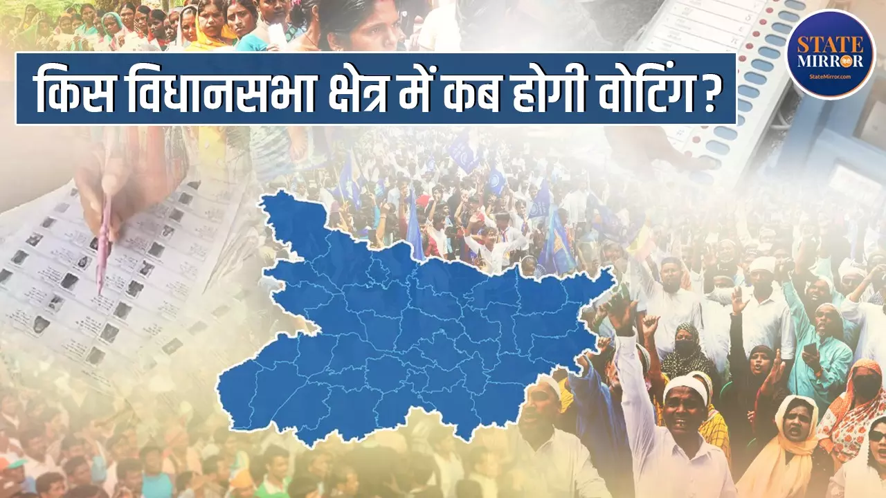 Bihar Election 2025 Voting Dates: बिहार में चुनाव का एलान, आपके विधानसभा क्षेत्र में कब होगी वोटिंग? देखें पूरी लिस्ट