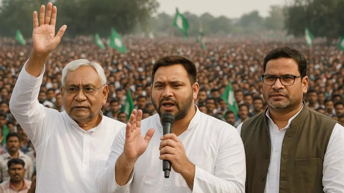 बिहार चुनाव 2025: NDA, महागठबंधन और जन सुराज के बीच होगी महा टक्कर! कौन मारेगा बाजी, PK या चाचा-भतीजे में से कोई एक?