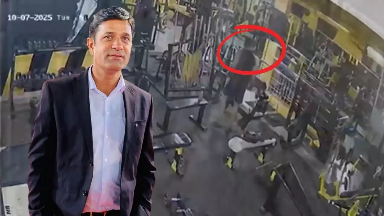 रंगदारी या दुश्मनी! राजस्थान में बिजनेसमैन रमेश रूलानिया की हत्या, रोहित गोदारा गैंग के बदमाश ने जिम में घुसकर मारी गोली रंगदारी या दुश्मनी! राजस्थान में बिजनेसमैन रमेश रूलानिया की हत्या, रोहित गोदारा गैंग के बदमाश ने जिम में घुसकर मारी गोली