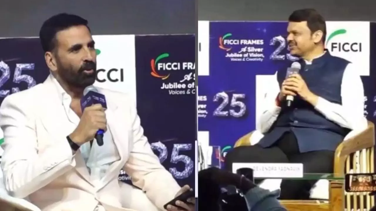 संतरा कैसे खाते हैं? PM मोदी के बाद अक्षय कुमार ने CM देवेंद्र फडणवीस से पूछे मजेदार सवाल! VIDEO