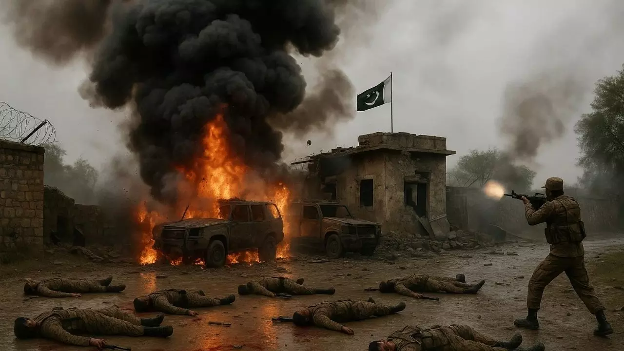 खैबर पख्तूनख्वा में टीटीपी का खूनी खेल! बम धमाके और गोलियों से हिला पाकिस्तान, 11 सैनिकों की मौत