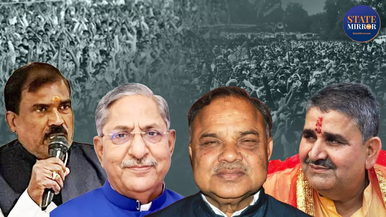 BJP में टिकट को लेकर बगावत! कई मंत्री सहित 21 विधायकों की छुट्टी तय, जानिए कौन-कौन हैं इस लिस्ट में शामिल BJP में टिकट को लेकर बगावत! कई मंत्री सहित 21 विधायकों की छुट्टी तय, जानिए कौन-कौन हैं इस लिस्ट में शामिल