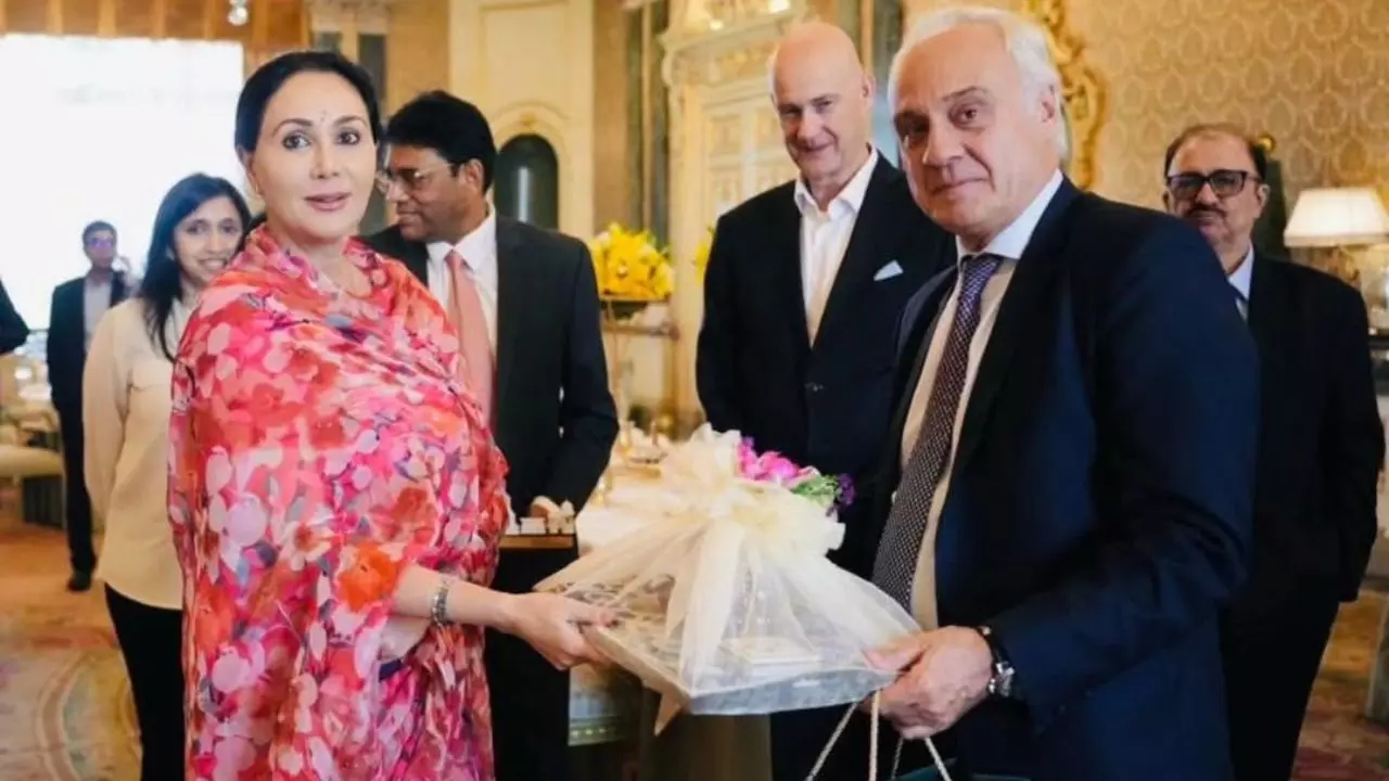 राजस्थान और स्पेन के बीच सांस्कृतिक साझेदारी को नई दिशा, दीया कुमारी ने राजदूत से की चर्चा