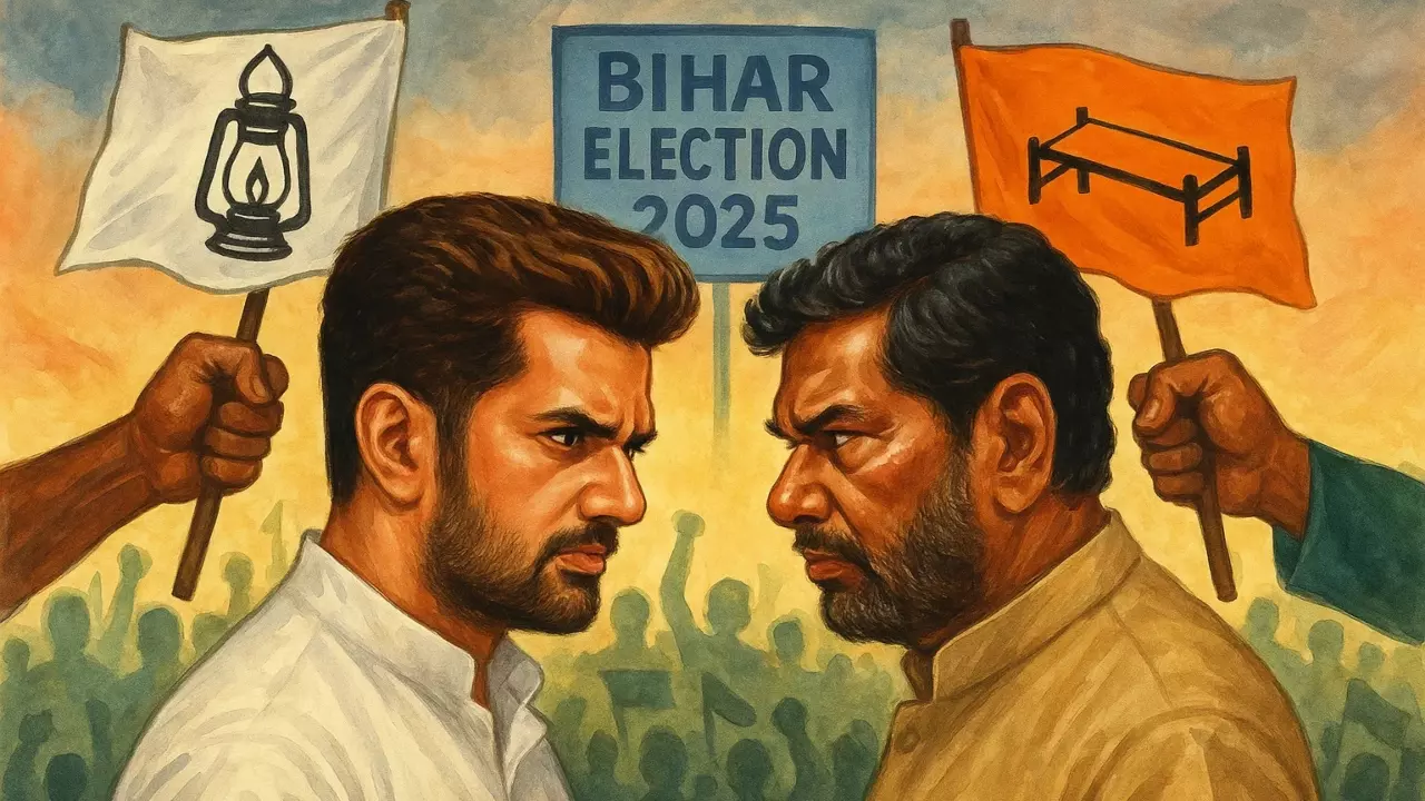 बिहार चुनाव में क्या रंग लाएगी चाचा-भतीजे की अदावत, चिराग को कितनी चुनौती दे पाएंगे पशुपति पारस? बिहार चुनाव में क्या रंग लाएगी चाचा-भतीजे की अदावत, चिराग को कितनी चुनौती दे पाएंगे पशुपति पारस?