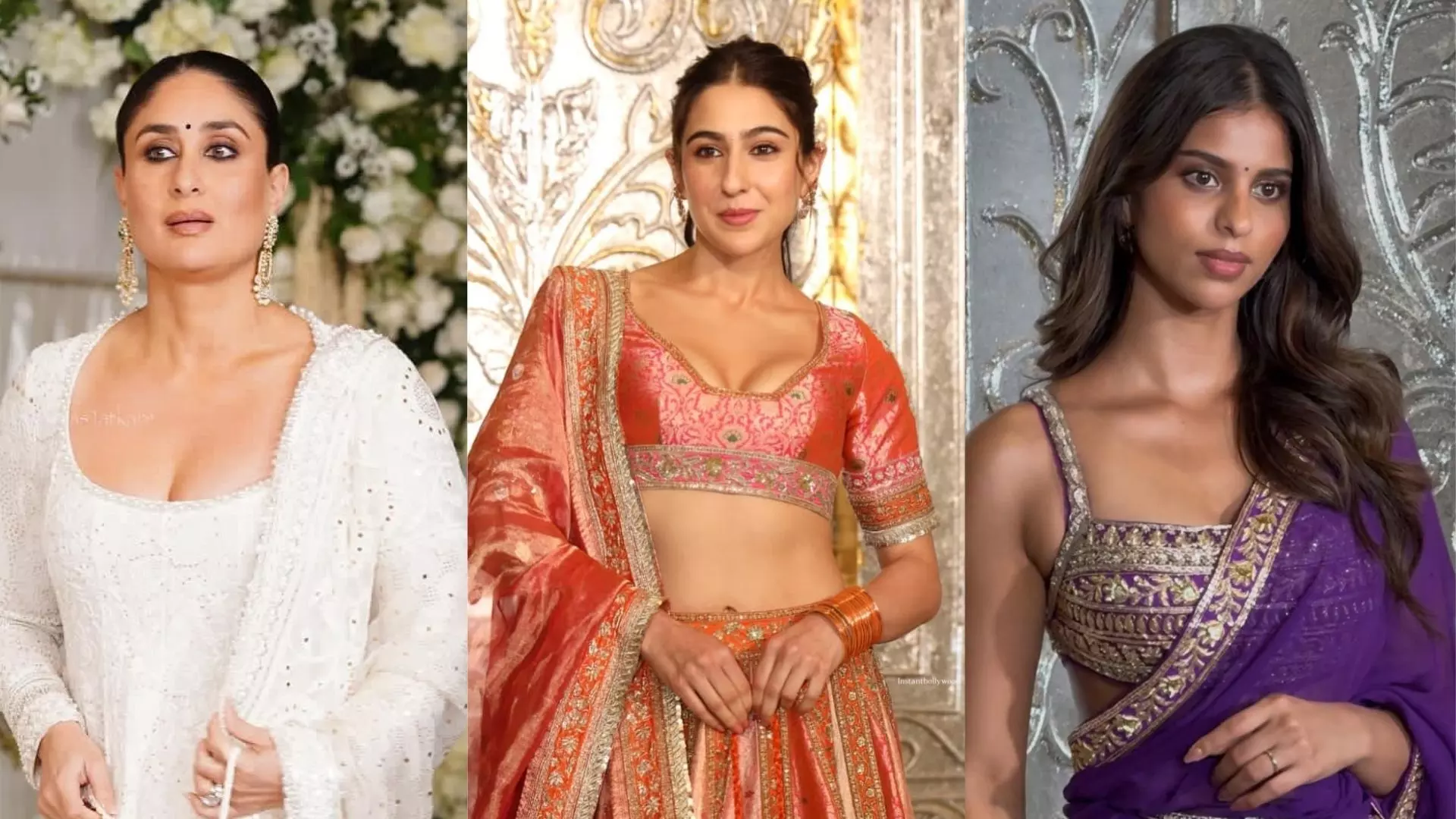 Kareena Kapoor से Suhana Khan तक, ग्लैमरस लुक्स से जगमगाई Manish Malhotra की दिवाली नाइट