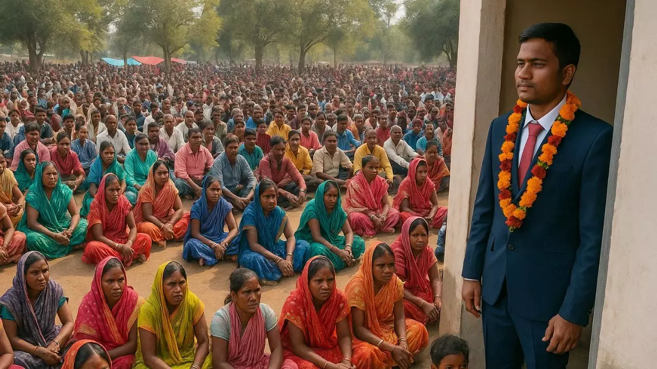 लव मैरिज की अनोखी सजा! दामाद के दरवाजे पर 500 लोगों ने डाला डेरा, बोले- पहले मुर्गा-बकरा की पार्टी दो लव मैरिज की अनोखी सजा! दामाद के दरवाजे पर 500 लोगों ने डाला डेरा, बोले- पहले मुर्गा-बकरा की पार्टी दो