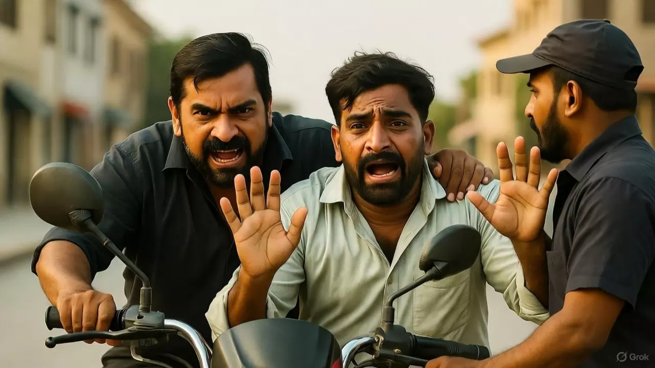 सरेआम बदमाशों ने उड़ाए दुकानदार के खाते से दो लाख रुपये, पीड़ित को बाइक से घसीटा