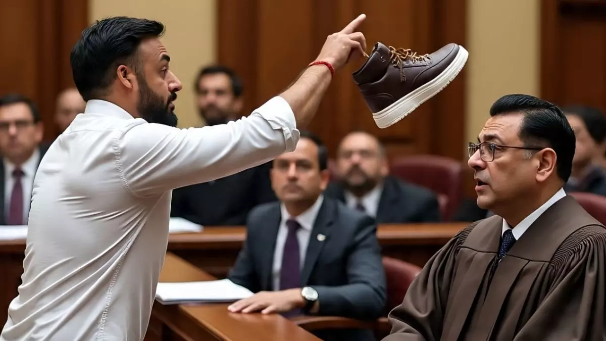 यह हो क्या रहा है? CJI के बाद अब अहमदाबाद में जज के ऊपर फेंका गया जूता, कोर्ट में मचा हड़कंप; फैसले से नाराज था आरोपी