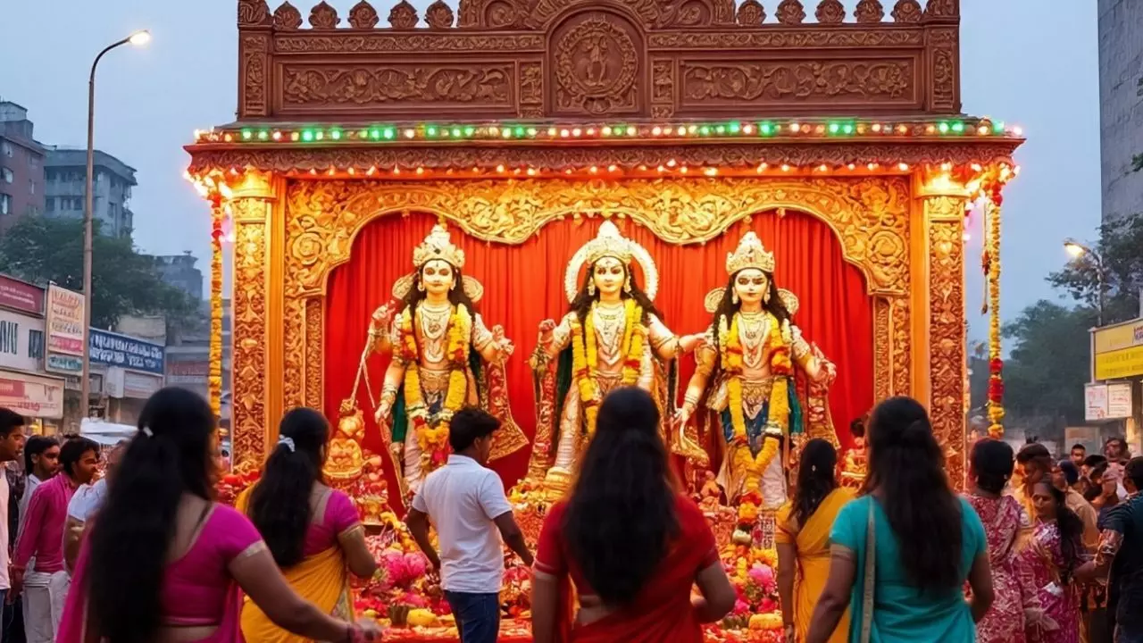 नवरात्रि के दिन कई देवी देवताओं की तोड़ी गई मूर्तियां, मचा बवाल, पुलिस ने उठाया ये कदम