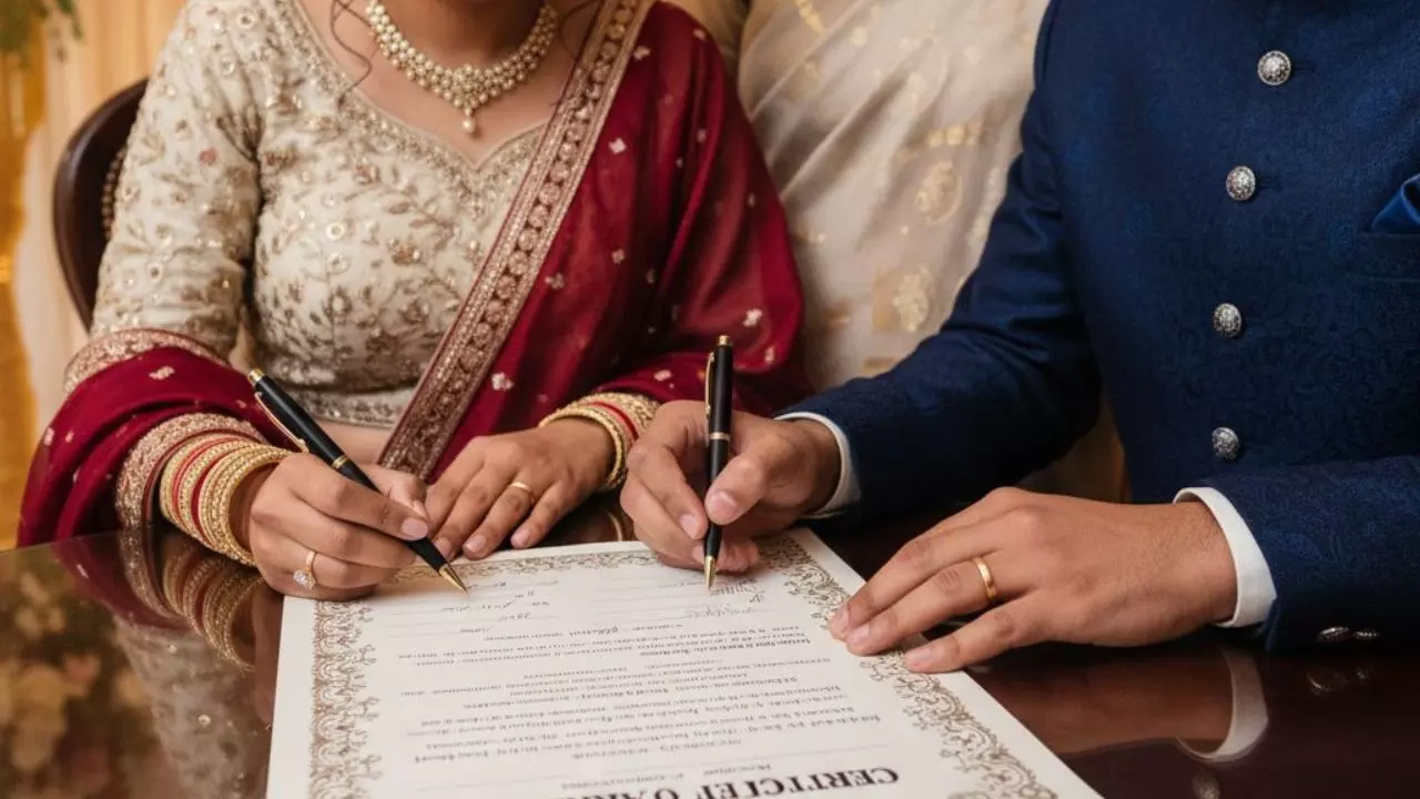 UCC में संशोधन! अब आसानी से कर पाएंगे मैरिज रजिस्ट्रेशन; जानें नेपाल, भूटान और तिब्बती लोगों को कैसे मिलेगा फायदा? UCC में संशोधन! अब आसानी से कर पाएंगे मैरिज रजिस्ट्रेशन; जानें नेपाल, भूटान और तिब्बती लोगों को कैसे मिलेगा फायदा?