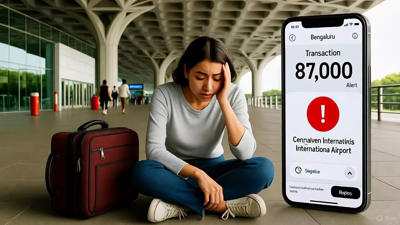 बेंगलुरु इंटरनेशनल एयरपोर्ट पर लाउंज ऐप स्कैम की शिकार हुई महिला, अकाउंट से उड़े 87,000 से अधिक रुपये