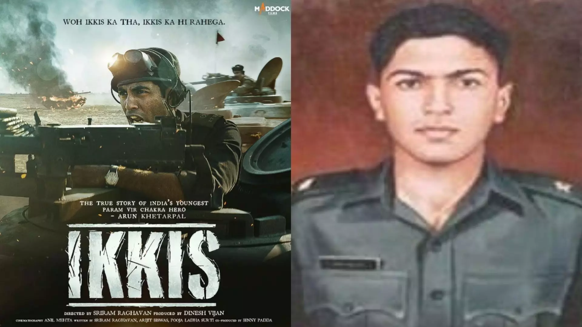 कौन थे परमवीर चक्र विजेता अरुण खेत्रपाल? Ikkis से जारी Agastya Nanda का फौजी लुक कौन थे परमवीर चक्र विजेता अरुण खेत्रपाल? Ikkis से जारी Agastya Nanda का फौजी लुक