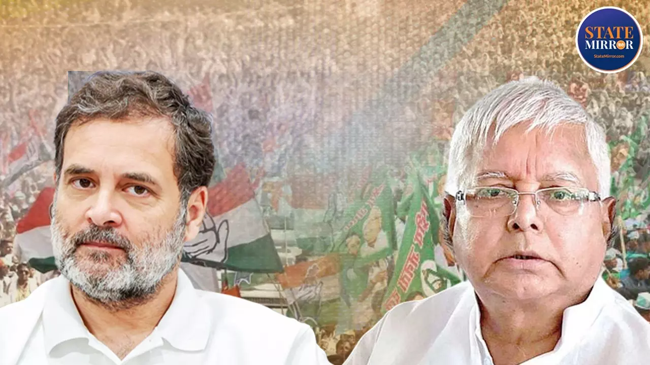 लालू के सामने कांग्रेस की कितनी चलेगी? अब तक सीटों को लेकर नहीं बन पाई है बात लालू के सामने कांग्रेस की कितनी चलेगी? अब तक सीटों को लेकर नहीं बन पाई है बात