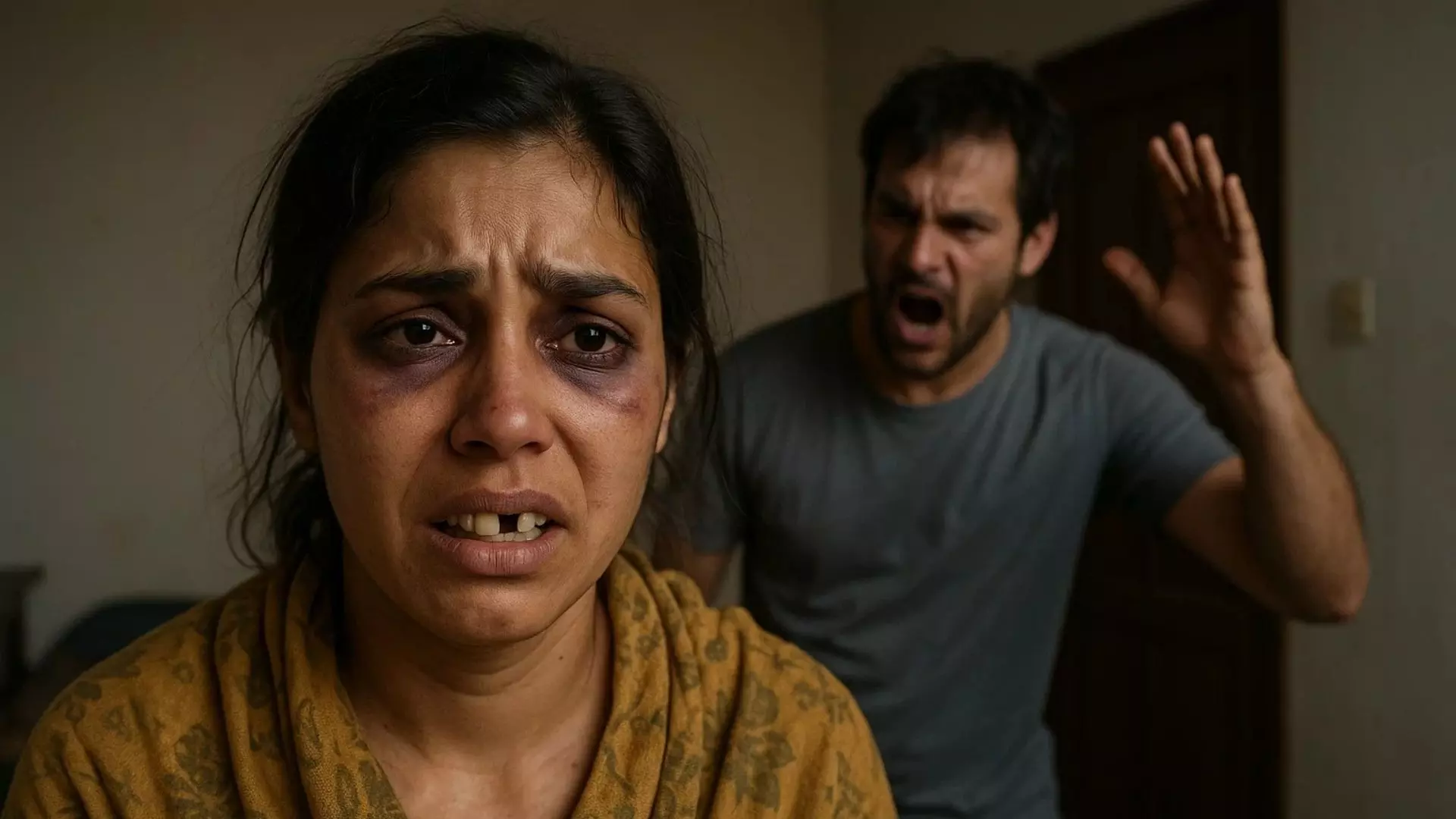 नशे में धुत था पति, मार-मारकर तोड़े पत्नी के दांत, फिर जो हुआ जानकर उड़ जाएंगे होश