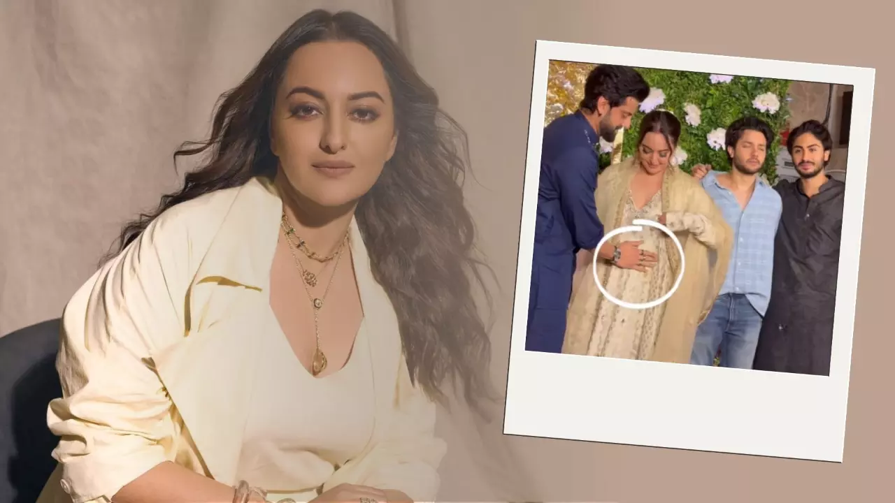 प्रेग्नेंट हैं Sonakshi Sinha? पति Zaheer Khan ने दे दिया बड़ा हिंट | Video Viral