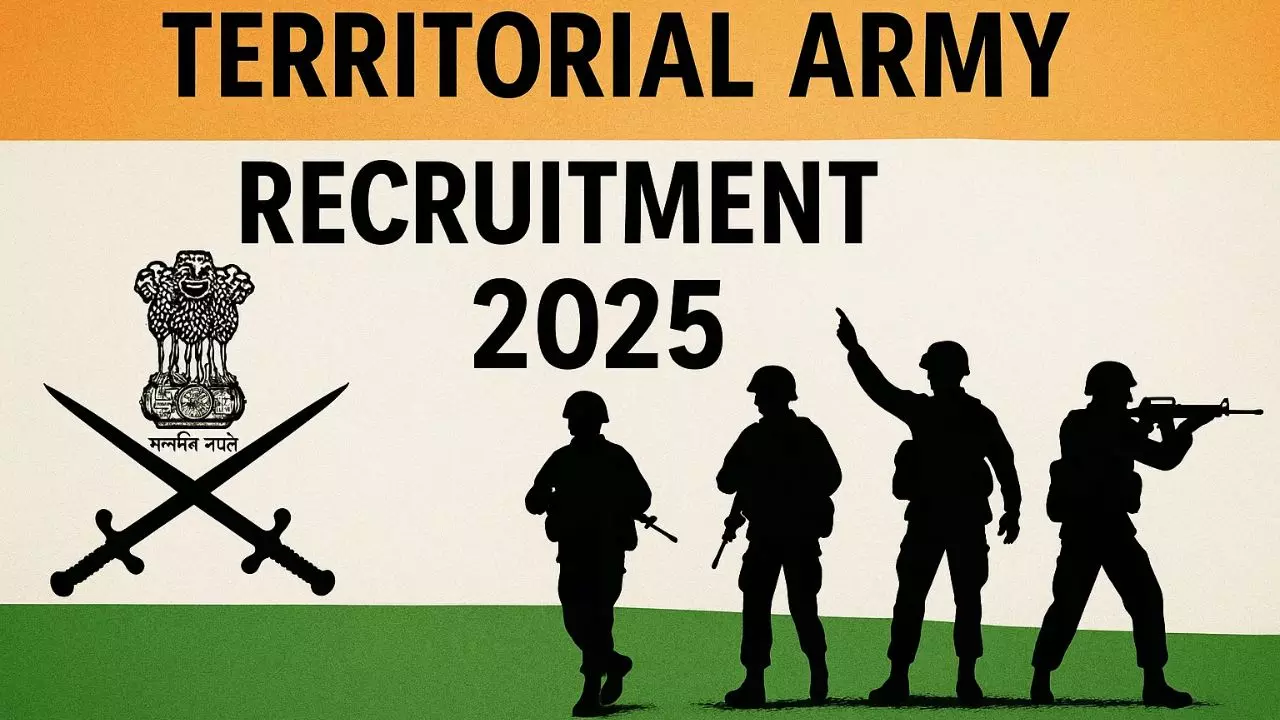 सेना में बनाएं करियर! Territorial Army से जुड़कर करें देश सेवा, इन राज्यों में होने जा रही है भर्ती रैली सेना में बनाएं करियर! Territorial Army से जुड़कर करें देश सेवा, इन राज्यों में होने जा रही है भर्ती रैली