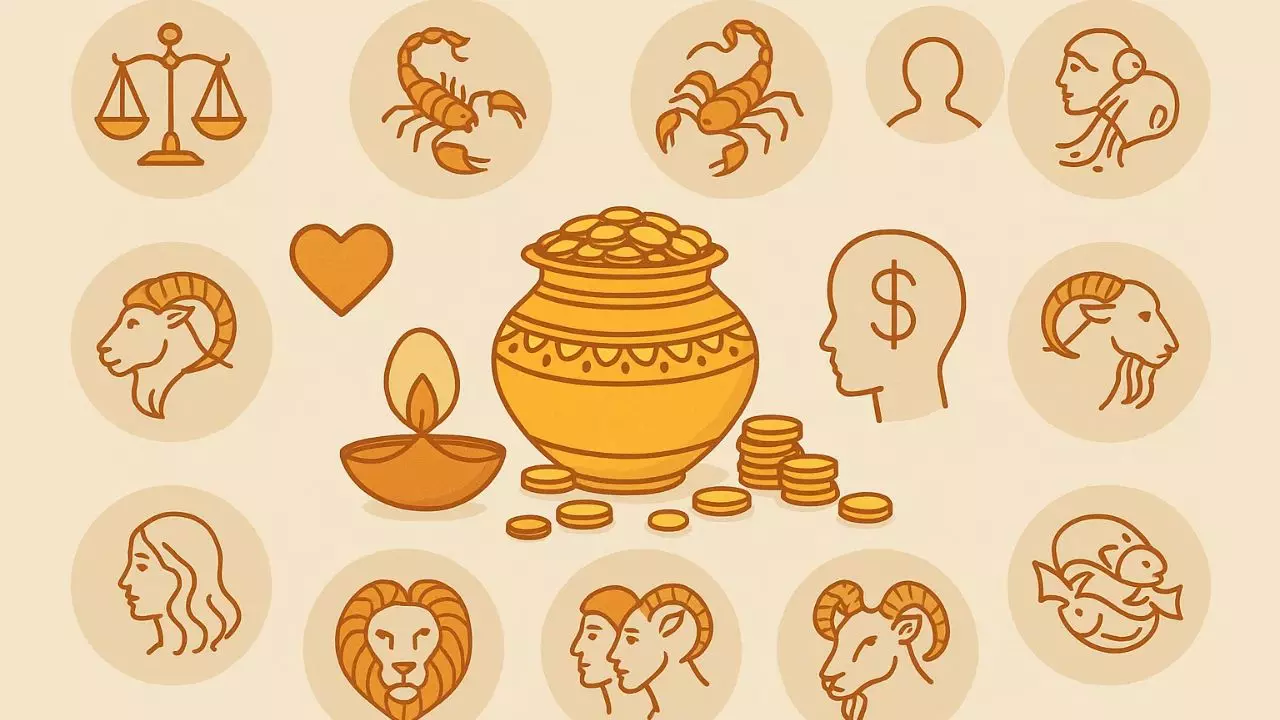 राशिफल 18 अक्टूबर 2025 : प्रेम, स्वास्थ्य और पैसा, कैसा रहेगा धनतेरस का दिन, आपकी राशि क्या कहती है?