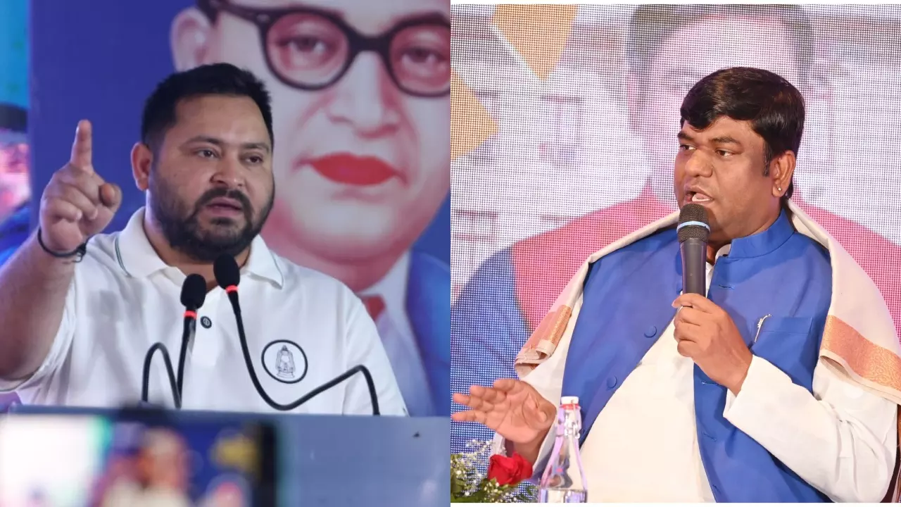 Bihar Chunav 2025: तेजस्वी ने ऐसा क्या किया कि मुकेश सहनी को झुकने के लिए होना पड़ा मजबूर? Bihar Chunav 2025: तेजस्वी ने ऐसा क्या किया कि मुकेश सहनी को झुकने के लिए होना पड़ा मजबूर?