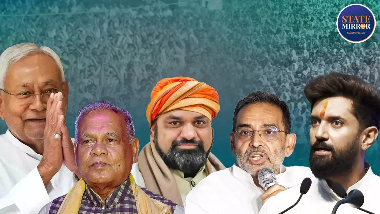 आबादी 17%, टिकट 0! बिहार चुनाव में बीजेपी ने फिर मुस्लिमों से किया किनारा, NDA में सिर्फ 5 मुस्लिम कैंडिडेट - आखिर क्यों? आबादी 17%, टिकट 0! बिहार चुनाव में बीजेपी ने फिर मुस्लिमों से किया किनारा, NDA में सिर्फ 5 मुस्लिम कैंडिडेट - आखिर क्यों?
