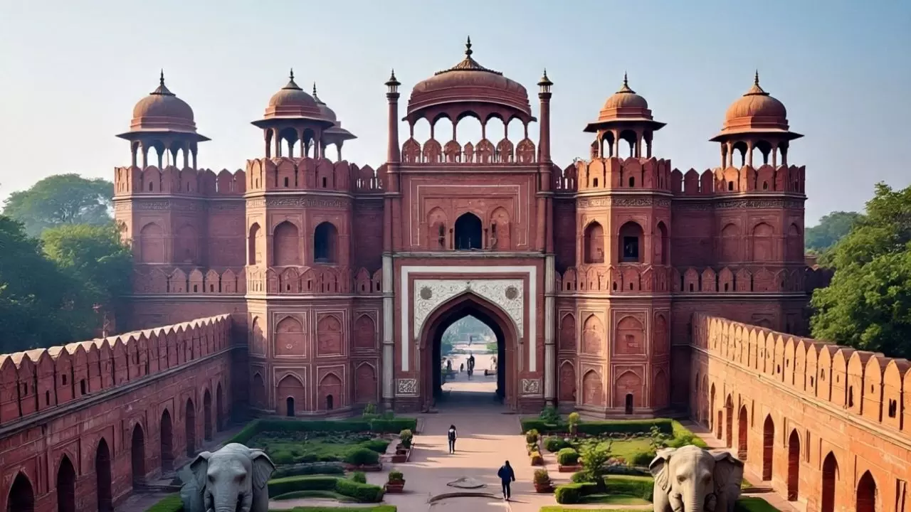 क्या कभी सफेद हुआ करता था Lal Qila, सोशल मीडिया के दावों में कितना है दम?