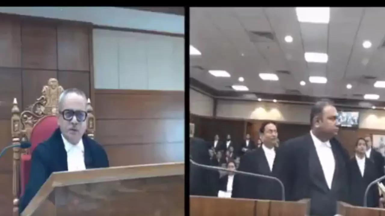 खोपड़ी खाली नहीं है तिवारी जी.....बिजली बिल विवाद पर कोर्टरूम में भिड़े थे वकील और जज, अब लिया गया ये एक्शन