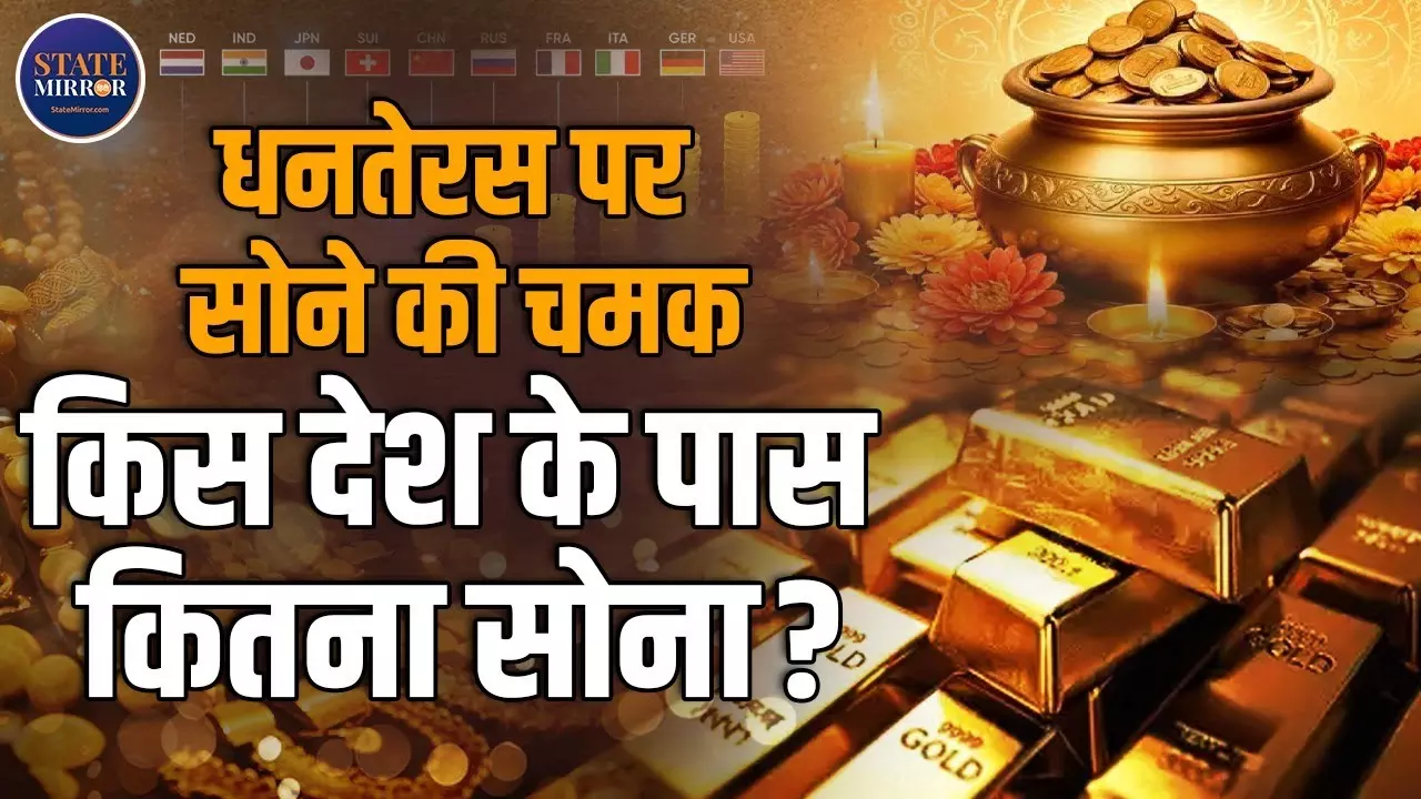 Dhanteras 2025: धन, समृद्धि और खुशहाली का पर्व, जानें सोने की अहमियत और वैश्विक रैंकिंग | Video