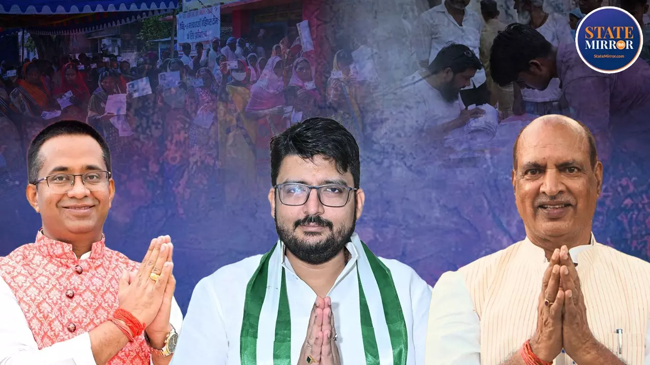 चरम परिवारवाद: पूर्व सांसद के बेटे, भाई और भतीजे को JDU-HAM से टिकट; कहां से कौन लड़ रहा चुनाव? चरम परिवारवाद: पूर्व सांसद के बेटे, भाई और भतीजे को JDU-HAM से टिकट; कहां से कौन लड़ रहा चुनाव?