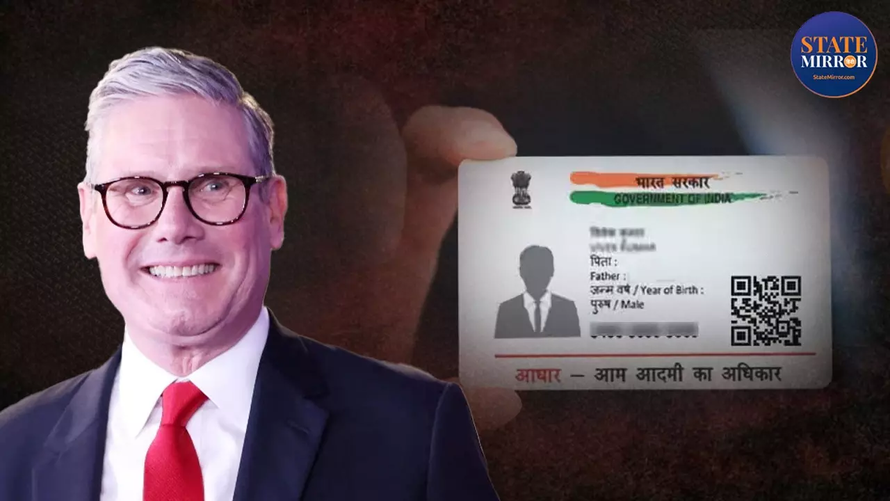 भारत की राह पर ब्रिटेन!, पीएम स्टार्मर आधार कार्ड के जैसा बनाने जा रहे ब्रिट कार्ड; अवैध कामगारों पर कैसे नजर रखेगा ये डॉक्यूमेंट? भारत की राह पर ब्रिटेन!, पीएम स्टार्मर आधार कार्ड के जैसा बनाने जा रहे ब्रिट कार्ड; अवैध कामगारों पर कैसे नजर रखेगा ये डॉक्यूमेंट?