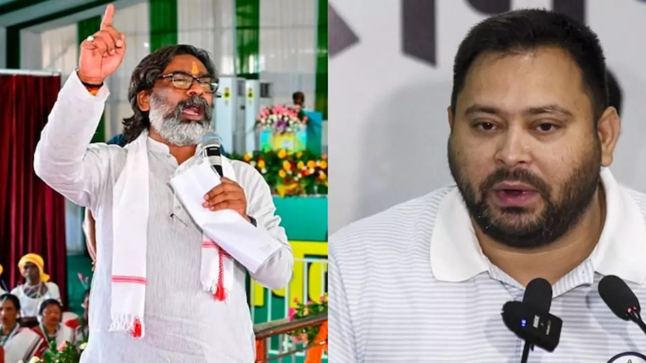 क्या चुनाव से पहले ही टूट जाएगा महागठबंधन? JMM ने बिहार में ठोकी अलग राह- बताया कितनी सीटों पर खेलेगा अकेला- Video क्या चुनाव से पहले ही टूट जाएगा महागठबंधन? JMM ने बिहार में ठोकी अलग राह- बताया कितनी सीटों पर खेलेगा अकेला- Video