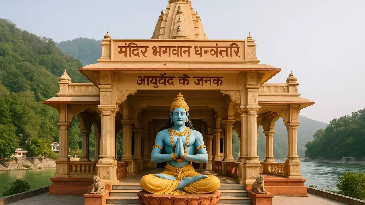 योग और मेडिटेशन के लिए बेस्ट जगह! ऋषिकेश में बन रहा दुनिया का पहला वेलनेस सेंटर धन्वंतरि धाम, जानें खासियत योग और मेडिटेशन के लिए बेस्ट जगह! ऋषिकेश में बन रहा दुनिया का पहला वेलनेस सेंटर धन्वंतरि धाम, जानें खासियत